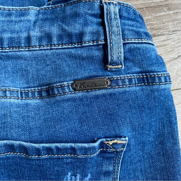 KanCan Estilo jean overalls open back 1X denim bib overalls - Picture 12 of 16